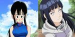  2girls chi-chi_(dragon_ball) dragon_ball dragon_ball_(classic) hyuuga_hinata multiple_girls naruto naruto_(series) naruto_shippuuden non-web_source 