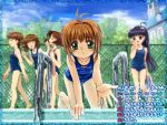  calendar card_captor_sakura daidouji_tomoyo kinomoto_sakura mihara_chiharu moonknives sasaki_rika swimsuit wallpaper yanagisawa_naoko 