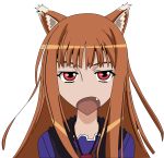   animal_ears holo open_mouth spice_and_wolf vector  
