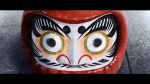  close-up commentary daruma_doll fracoco glint highres letterboxed no_humans original signature 
