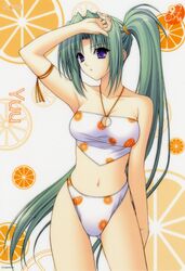  bikini navel soul_link suzuhira_hiro swimsuit yamanami_yu 