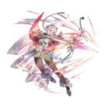  1girl ahoge aiming artist_request black_pantyhose blue_eyes blue_flower bow_(weapon) braid breasts butterfly_wings capelet dress fire_emblem fire_emblem_fates fire_emblem_heroes flower full_body green_bracelet hair_flower hair_ornament hairband holding holding_bow_(weapon) holding_weapon long_hair looking_to_the_side low_twin_braids medium_breasts nina_(fire_emblem) nina_(resplendent)_(fire_emblem) official_alternate_costume pantyhose parted_bangs pink_capelet pink_flower solo third-party_source turtleneck twin_braids weapon white_flower white_hair wings 