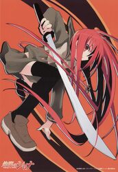  ito_noizi seifuku shakugan_no_shana shana sword 