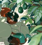  armarouge holding holding_watering_can niwabuki plant pokemon pokemon_(creature) red_eyes solo twitter_username watering_can 