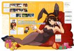   animal_ears rabbit_ears bunny_girl ikeda_shouko pantyhose suzumiya_haruhi suzumiya_haruhi_no_yuuutsu  