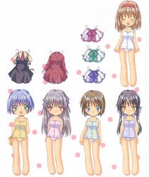  air crossover kanon kawasumi_mai kirishima_kano misaka_shiori tohno_minagi tsukimiya_ayu 