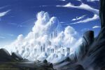  1other artist_name blue_sky building city clouds contrail day kvacm original outdoors scenery sky solo web_address 