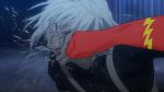  accelerator parody punch to_aru_majutsu_no_index white_hair 