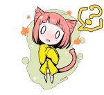  ? animal_ears aoki_shin blush cat_ears cat_tail chibi tail 