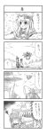  bad_id comic hakurei_reimu highres kirisame_marisa lily_white monochrome sora_no_amagumo touhou translated translation_request 