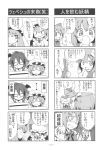  cirno comic daiyousei glasses highres koakuma monochrome morino_hon patchouli_knowledge remilia_scarlet touhou translated translation_request 