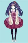  blush dress furudo_erika gothic_lolita lolita_fashion long_hair pantyhose smile sweet_lolita tan_(tangent) ted_(artist) umineko_no_naku_koro_ni 