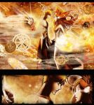  bleach brown_eyes couple inoue_orihime kurosaki_ichigo orange orange_hair 