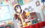 blue_hair blush brown_eyes dress long_hair love_live!_school_idol_festival_2 love_live!_school_idol_project sonoda_umi