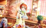 blush dress green_eyes hoshizora_rin love_live!_school_idol_festival_2 love_live!_school_idol_project orange_hair short_hair