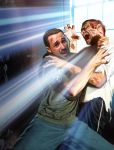  artist_self-insert brother fighting greghorn original playstation resident_evil siblings zombie 