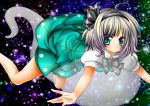  bad_id highres konpaku_youmu konpaku_youmu_(ghost) myon riitan short_hair silver_hair touhou 