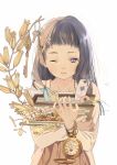  bad_id black_hair blue_eyes book flower highres kacchuu key long_hair original pocket_watch solo watch 