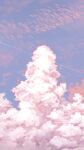  absurdres blue_sky clouds cloudy_sky contrail cumulonimbus_cloud evening highres no_humans oka_kojiro original outdoors scenery sky 