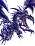  claws dragon horns red_eyes red_eyes_black_dragon wings yu-gi-oh! 