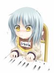  absurdres bib blush chair concentrating piano sitting solo tachibana 
