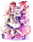  hong_meiling ichitaro izayoi_sakuya koakuma patchouli_knowledge touhou 