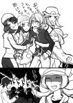  arm_hug back_hug bandana blue_(pokemon) blush comic crystal_(pokemon) everyone gold_(pokemon) gold_(pokemon)_(remake) greyscale harem haruka_(pokemon) hat hat_ribbon hikari_(pokemon) hikari_(pokemon)_(remake) hug hug_from_behind jun_(pokemon) kotone_(pokemon) kouki_(pokemon) kouki_(pokemon)_(remake) leaf_(pokemon) monochrome obo ookido_green pokemon pokemon_(game) pokemon_dppt pokemon_gsc pokemon_rgby pokemon_rse ribbon silver_(pokemon) silver_(pokemon)_(remake) sweatdrop translated twintails yandere yuuki_(pokemon) 