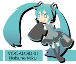 :d aqua_eyes aqua_hair bad_id boots detached_sleeves fuzihito gradient_hair hatsune_miku headset looking_away multicolored_hair necktie open_mouth skirt sleeves_past_wrists smile solo thigh-highs thigh_boots thighhighs twintails vocaloid wide_sleeves zettai_ryouiki 