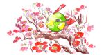  natu no._017 no_humans oekaki pokemon simple_background tree 