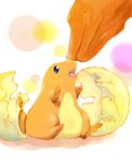  ayumu3 baby birth charizard charmander fat hatched_egg hatching no_humans pokemon pokemon_(creature) pokemon_(game) pokemon_rgby young 