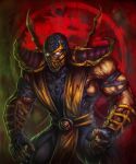 mask mortal_kombat mortal_kombat_(series) mortal_kombat_1_(2023) mortal_kombat_9 mouth_mask ninja ninja_mask non-web_source scorpion_(mortal_kombat) source_request