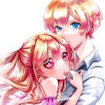  brother_and_sister highres hoshino_aquamarine hoshino_ruby idol non-web_source oshi_no_ko reincarnation siblings star_(symbol) star_in_eye symbol_in_eye twins 