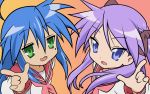  hiiragi_kagami izumi_konata lucky_star tagme vector 