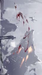  chainsaw_man denji_(chainsaw_man) exif_rotation fox_devil_(chainsaw_man) graceart0518 hayakawa_aki highres non-web_source 