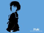   blue ipod nagato_yuki parody silhouette suzumiya_haruhi_no_yuuutsu  