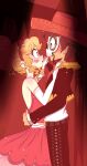 1boy 1girl blonde_hair blue_eyes brown_eyes brown_hair couple dancing female male marco_diaz mask star_butterfly star_vs_the_forces_of_evil