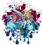  blue gen_(pokemon) highres lucario metagross mevi626 pokemon salamence ursaring 