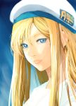  aria blonde_hair blue_eyes hat highres hirokiku portrait solo 