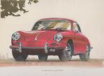  artist_name car motor_vehicle no_humans original painting_(medium) porsche porsche_356 red_car road shadow simple_background traditional_media tree twitter_username vehicle_focus watercolor_(medium) white_background yasuyuki3080 