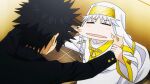 1boy 1girl animated_gif cheek_pinching cheek_pull index kamijou_touma pinching toaru_majutsu_no_index