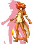  blue_eyes charmander flame kissets moemon personification pokemon redhead tail 