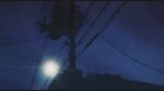  building gerar_dc moon night night_sky no_humans original outdoors power_lines scenery sky sky_focus utility_pole 