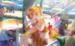 bikini green_eyes hoshizora_rin love_live!_school_idol_festival_2 love_live!_school_idol_project official_art orange_hair short_hair smile