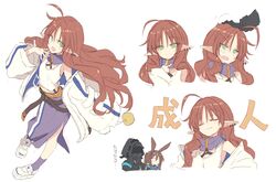  2girls amiya_(arknights) animal_ears arknights bare_shoulders black_hoodie brown_hair doctor_(arknights) earrings green_eyes highres hood hoodie jewelry multiple_earrings multiple_girls myrtle_(arknights) pointy_ears rabbit_ears satou_kibi simple_background thighs white_background 