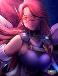 1girl artist_signature long_hair mobile_legends:_bang_bang rafaela_(mobile_legends) visor