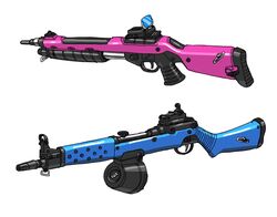  gun highres no_humans original rifle scope simple_background utoka weapon weapon_focus white_background 