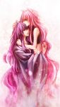  1girl animal_ears cat couple fantasyxing kamui_gakupo long_hair male megurine_luka pink_hair purple_hair very_long_hair vocaloid 