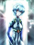  blue_hair girlsay highres neon_genesis_evangelion plugsuit red_eyes short_hair 