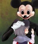  crossover disney mickey_mouse nazrin touhou 