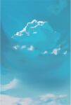  absurdres aqua_sky blue_sky clouds day highres no_humans original outdoors potatomochii scenery sky sky_focus 